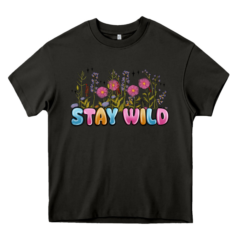 Stay Wild Heavy Core Tee by MaliasSmallBusiness | Teevron