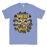 Colony Blue wild spirit owl Classic Tee - BarkalooDesign