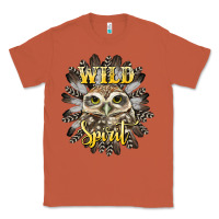 Copper wild spirit owl Classic Tee - BarkalooDesign