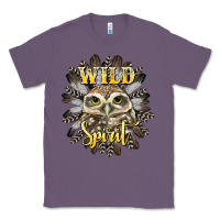 Lavender wild spirit owl Classic Tee - BarkalooDesign