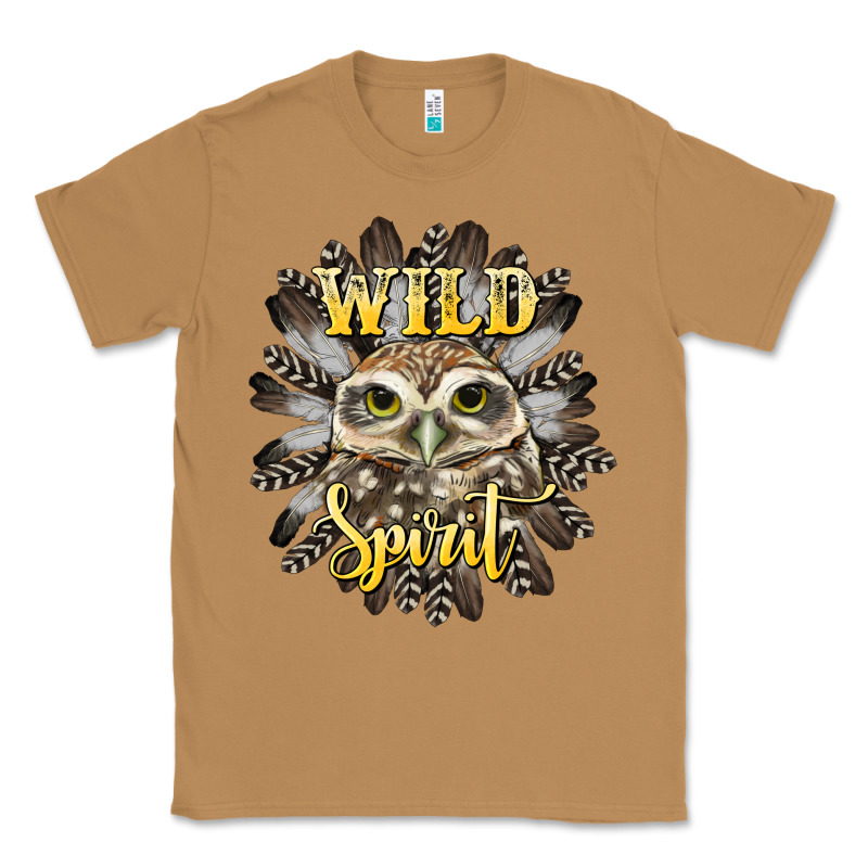 Wild Spirit Owl Classic Tee by BarkalooDesign | Teevron