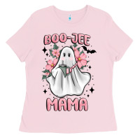 Bubblegum Pink boo jee mama Ladies Tee - MaliasSmallBusiness