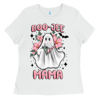 White boo jee mama Ladies Tee - MaliasSmallBusiness