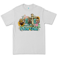 Dove Grey created with a purpose Premium Tee - NancyCooperArtShop