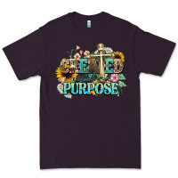 Plum created with a purpose Premium Tee - NancyCooperArtShop