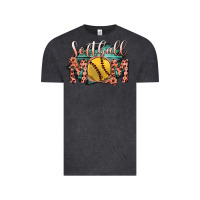 Vintage Black Softball Mom Vintage Tee - Bettercallsaul