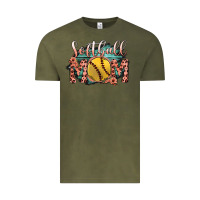 Vintage Olive Softball Mom Vintage Tee - Bettercallsaul