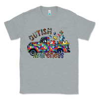 Heather Grey autism avareness Classic Tee - SublimationCraftShop