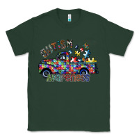 Sports Green autism avareness Classic Tee - SublimationCraftShop