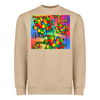 Autism Puzzle Piece Heavyweight Sweatshirt | Teevron