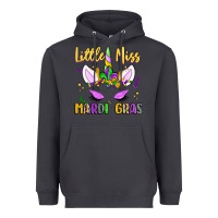 Smoke little miss mardi gras Heavyweight Hoodie - LillyAllenDesigns