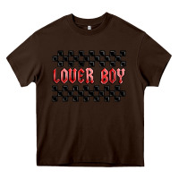 Chocolate Brown lover boy Heavy Core Tee - MaliasSmallBusiness