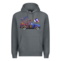 Rock Western Truck Fourth Of July Premium Hoodie - FaDigitalArtStudio