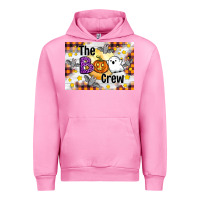 Fuchsia Pink The boo crew Urban Hoodie - Artiststas