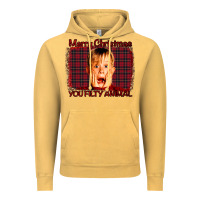 Vintage Mustard Merry Christmas You Filthy Animal Vintage Hoodie - Bettercallsaul