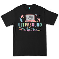 Black ultrasound technician Premium Tee - MaliasSmallBusiness