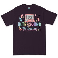 Plum ultrasound technician Premium Tee - MaliasSmallBusiness