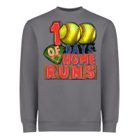Storm 100 days of home runs softball Heavyweight Sweatshirt - CowGirlArtShop