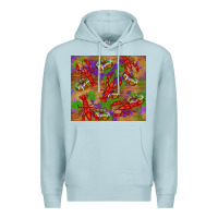 Blue Mist mardi gras crawfish king cake Premium Hoodie - RanaPortraitStore