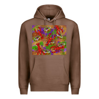 Chestnut mardi gras crawfish king cake Premium Hoodie - RanaPortraitStore