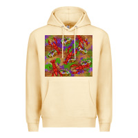 Mardi Gras Crawfish King Cake Premium Hoodie | Teevron