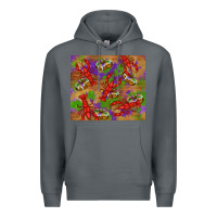 Rock mardi gras crawfish king cake Premium Hoodie - RanaPortraitStore