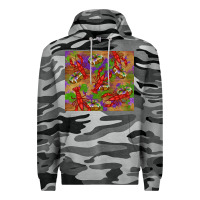Slate Camo mardi gras crawfish king cake Premium Hoodie - RanaPortraitStore