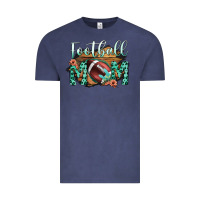 Vintage Denim Football Mom Vintage Tee - Bettercallsaul
