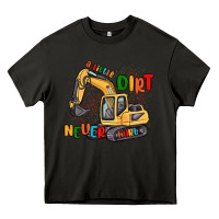 Asphalt a little dirt never hurt Heavy Core Tee - MaliasSmallBusiness