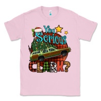 Bubblegum Pink you serious clark with christmas car Classic Tee - Jasminsmagicworld