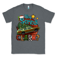Charcoal Heather you serious clark with christmas car Classic Tee - Jasminsmagicworld
