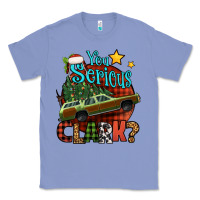 Colony Blue you serious clark with christmas car Classic Tee - Jasminsmagicworld