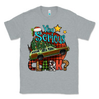 Heather Grey you serious clark with christmas car Classic Tee - Jasminsmagicworld