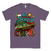 Lavender you serious clark with christmas car Classic Tee - Jasminsmagicworld