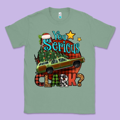 You Serious Clark With Christmas Car Classic Tee Designed By Jasminsmagicworld