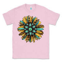 Bubblegum Pink Gemstone Sunflower Classic Tee - RanaPortraitStore