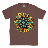 Chestnut Gemstone Sunflower Classic Tee - RanaPortraitStore