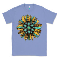 Colony Blue Gemstone Sunflower Classic Tee - RanaPortraitStore