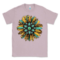 Lilac Gemstone Sunflower Classic Tee - RanaPortraitStore