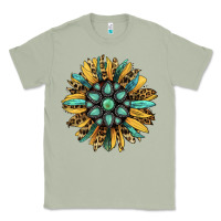 Matcha Gemstone Sunflower Classic Tee - RanaPortraitStore