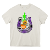 Cream horseshoe halloween Heavy Core Tee - AdoDesignShop