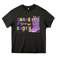 Asphalt shake your bootie mardi gras Heavy Core Tee - MaliasSmallBusiness