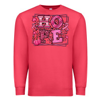 Cardinal Hope Breast Cancer Awareness Fall Premium Sweatshirt - LillyAllenDesigns