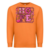 Carrot Hope Breast Cancer Awareness Fall Premium Sweatshirt - LillyAllenDesigns