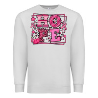 Dove Grey Hope Breast Cancer Awareness Fall Premium Sweatshirt - LillyAllenDesigns