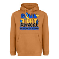 Meerkat down right perfect down syndrome awareness Heavyweight Hoodie - CowhideDigitalArt