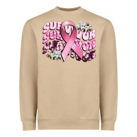 Survivor Breast Cancer Heavyweight Sweatshirt | Teevron
