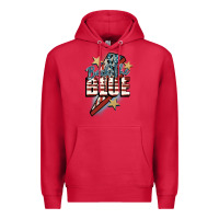 Cardinal Back the blue Premium Hoodie - FaDigitalArtStudio