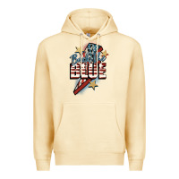 Pina Colada Back the blue Premium Hoodie - FaDigitalArtStudio
