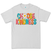 Dove Grey choose kindness Premium Tee - NancyCooperArtShop